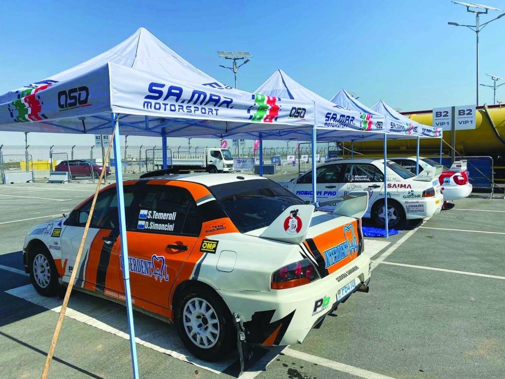 
Three Italian crews are competing in Qatar this weekend. 