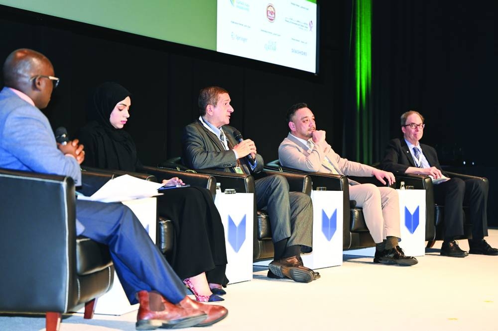 A panel discussion  during the event. PICTURE: Ram Chand