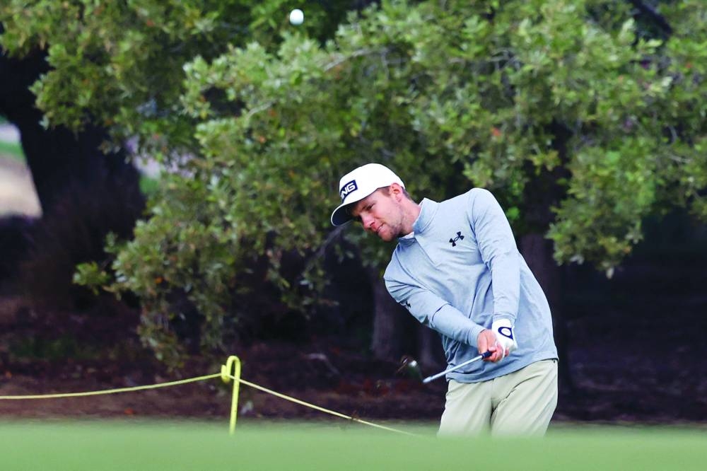 
Rasmus Neergaard-Petersen of Denmark  weathered the tricky conditions at the Doha Golf Club and recovered from an opening bogey to post a sensational 66. 