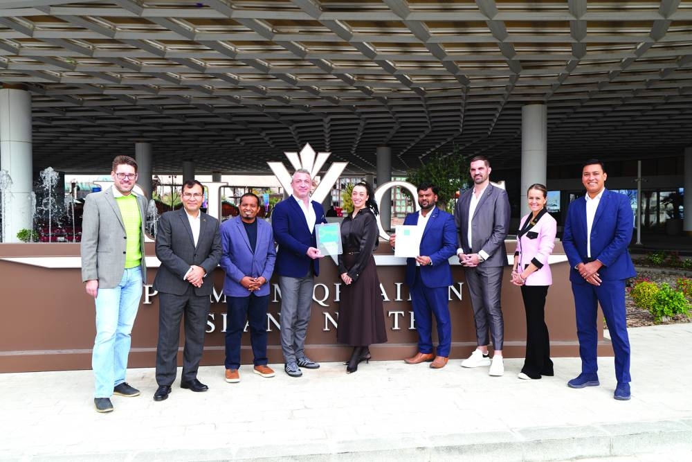 The award signifies that Rixos Premium Qetaifan Island North adheres to the highest environmental standards across various aspects of its operations.