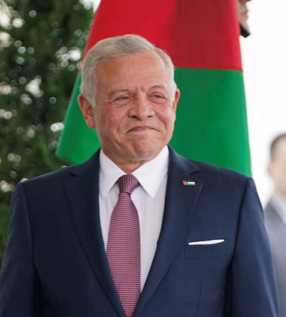 Jordanian King Abdullah II bin Al Hussein