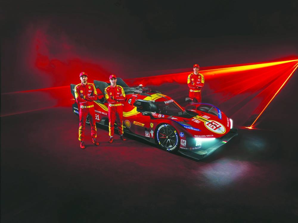 The Ferrari 499P number 51 and its drivers.