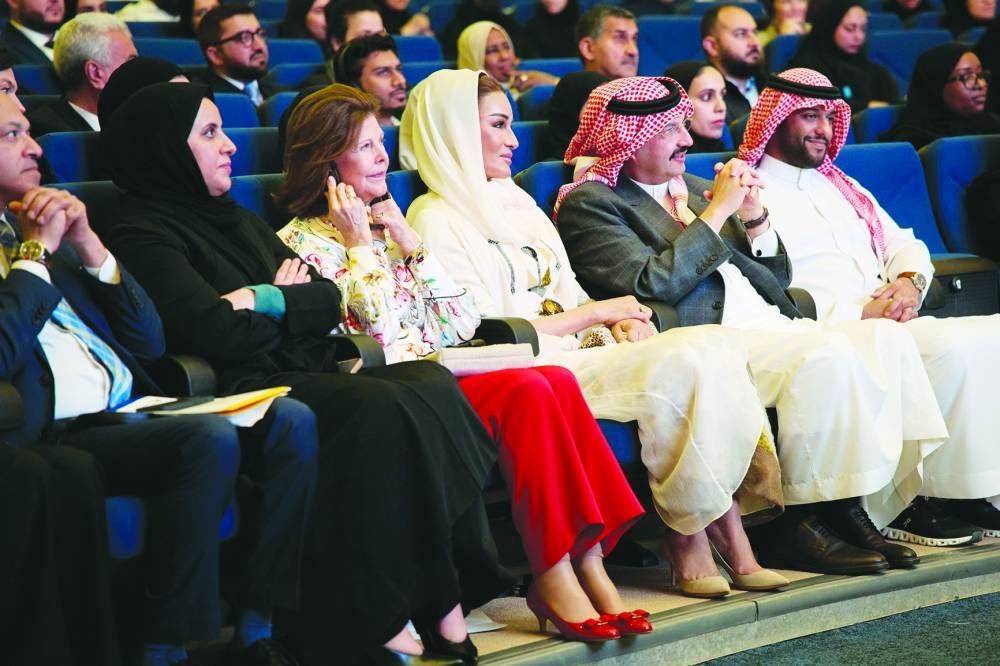 Her Highness attends the Social Entrepreneurship Programme showcase for the Mentor Arabia and Akhlaquna Initiatives. 
PICTURES: Aisha al-Musallam