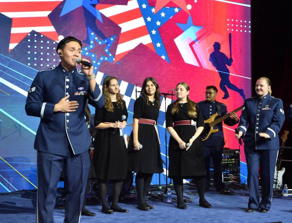 An array of live performance marked the 249th US Independence Day yesterday.