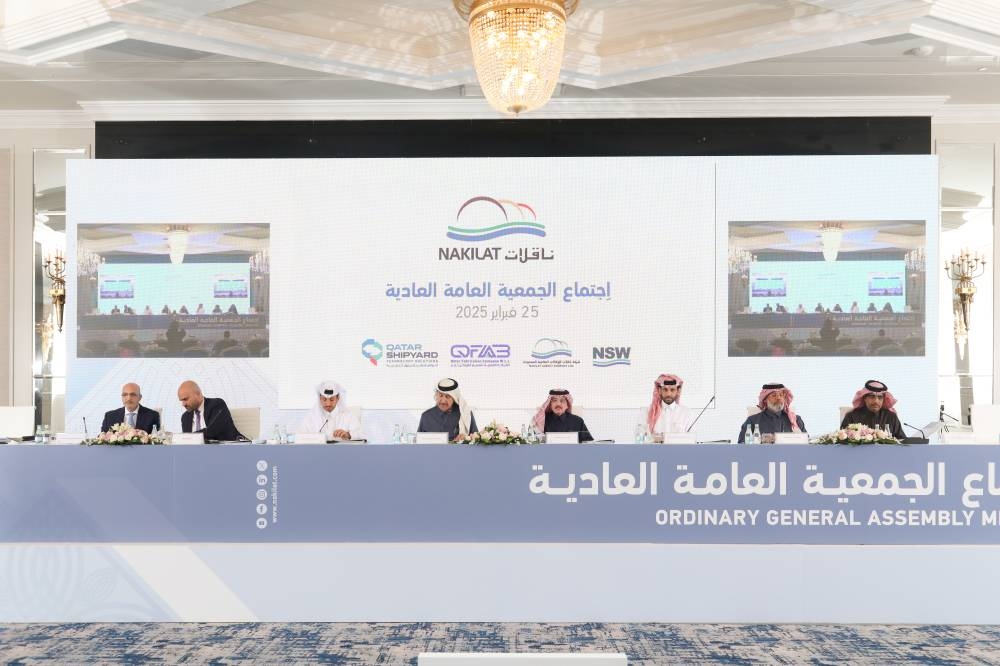 The AGM reviewed the financial results, in which Nakilat achieved a record consolidated earnings results, with a net profit of QR1.64bn for fiscal 2024, reflecting an impressive 5.1% growth compared to 2023.