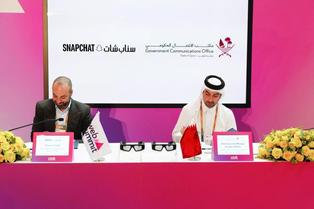 The GCO also signed a memorandum of understanding (MoU) with Snap Inc to launch the first Augmented Reality Academy in the Mena region.
