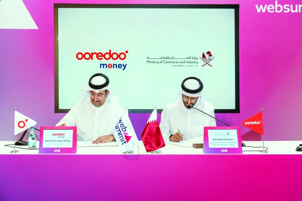 Officials at the agreement signing ceremony