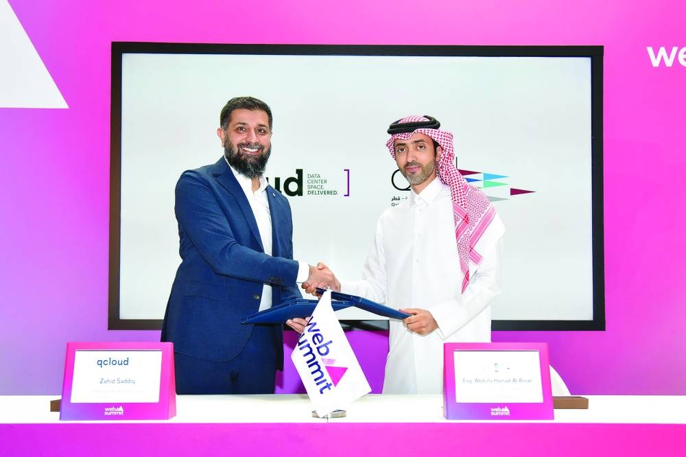 The expansion announcement followed a signing of an agreement between QFZ and Qcloud, by Abdulla Hamad al-Binali, Acting Chief Operating Officer at Qatar Free Zones Authority (QFZ), and Zahid Saddiq, Founder and CEO of Qcloud, on the sidelines of their participation at Web Summit, Qatar 2025.