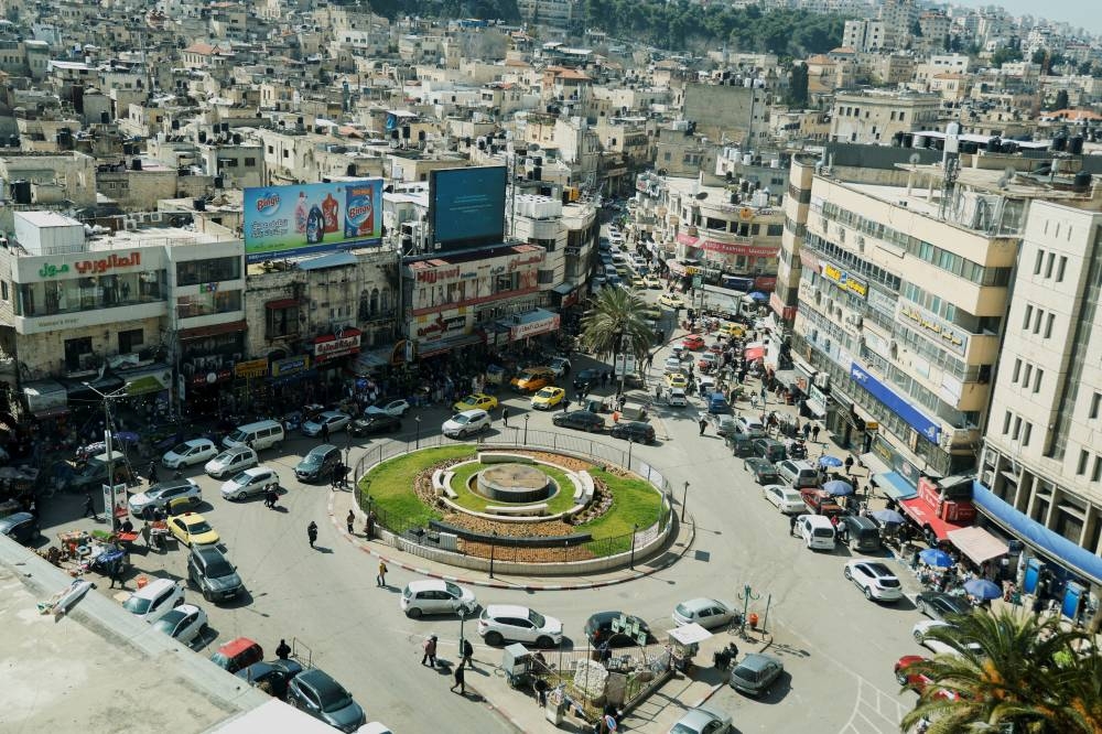A general view of downtown Nablus before the month of Ramadan, in the city of Nablus, in the Israeli-occupied West Bank. REUTERS