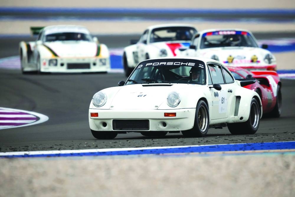 
The Lusail Classic Race 2 saw a thrilling battle between historic race cars. 