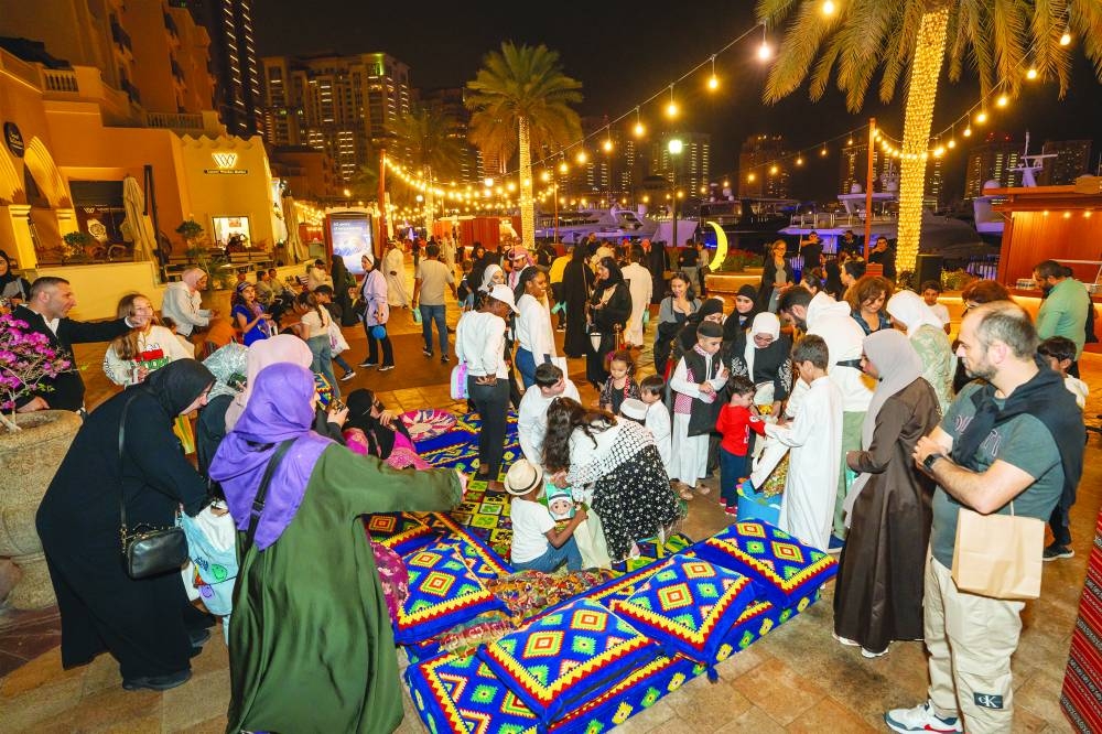 The Pearl Island Ramadan Bazaar goes beyond retail, offering a comprehensive cultural and entertainment experience.