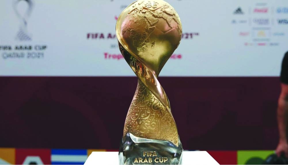 FIFA Arab Cup Qatar 2025 trophy