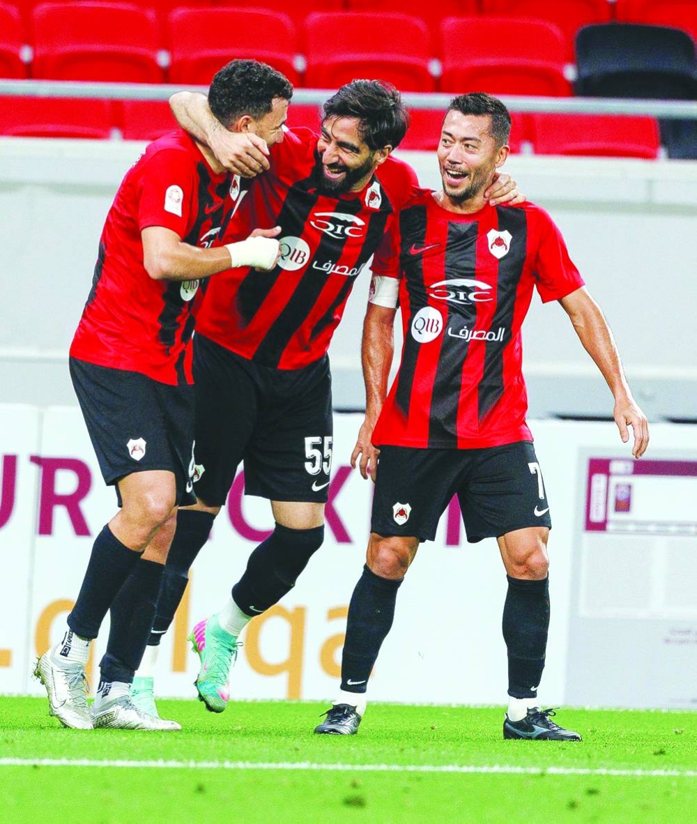 Al Rayyan thrashed bottom-club Al Khor 5-0 on Friday.