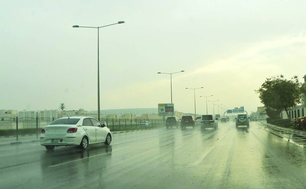 Rain scenes from Doha and Wakra. PICTURES: Thajudheen and Shaji Kayamkulam