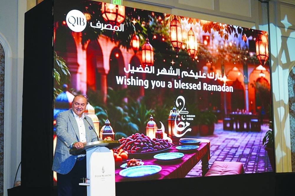 Bassel Gamal, Group CEO, delivering a speech during the event.