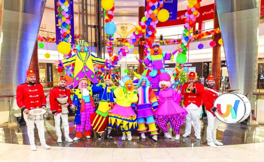 All set for Eid al-Fitr at Lagoona Mall. PICTURES: Visit Qatar