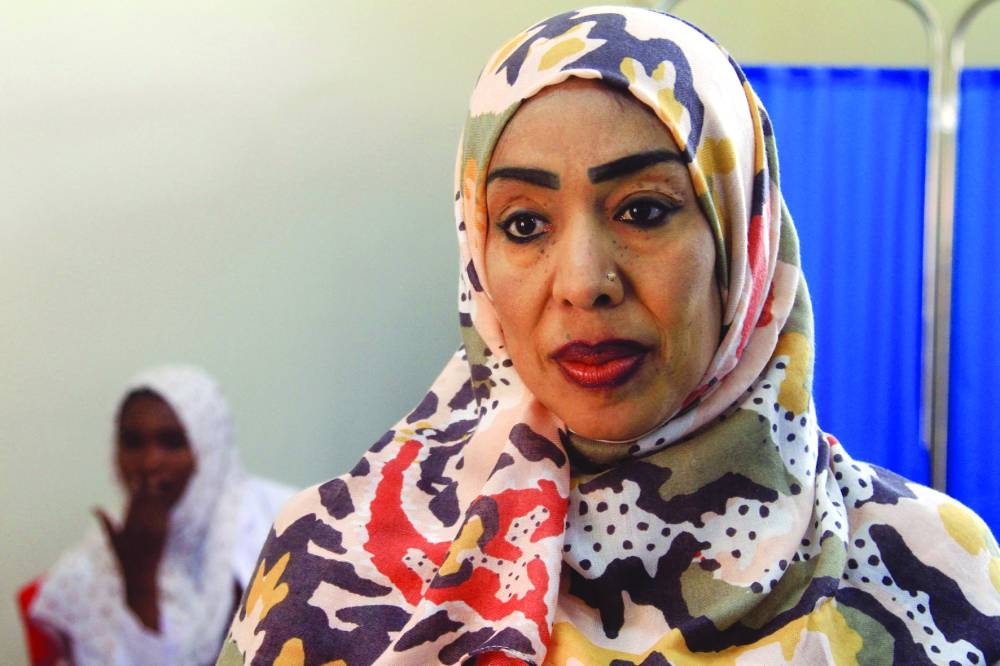 
Dr Safaa Ali, the director of the Saudi Hospital in Omdurman which was bombed in July 2023 and did not return to work until March 2025, speaks during an interview in Khartoum’s twin city. 