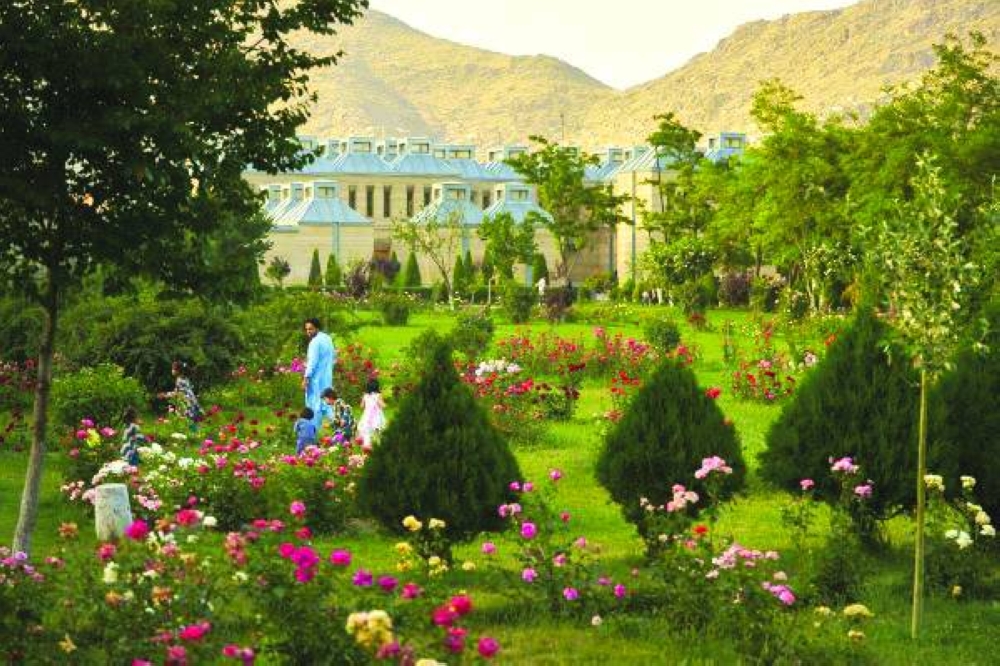 Ajmal Maiwandi, Chihilston Garden and Palace Rehabilitation, Kabul, 2015–2018.