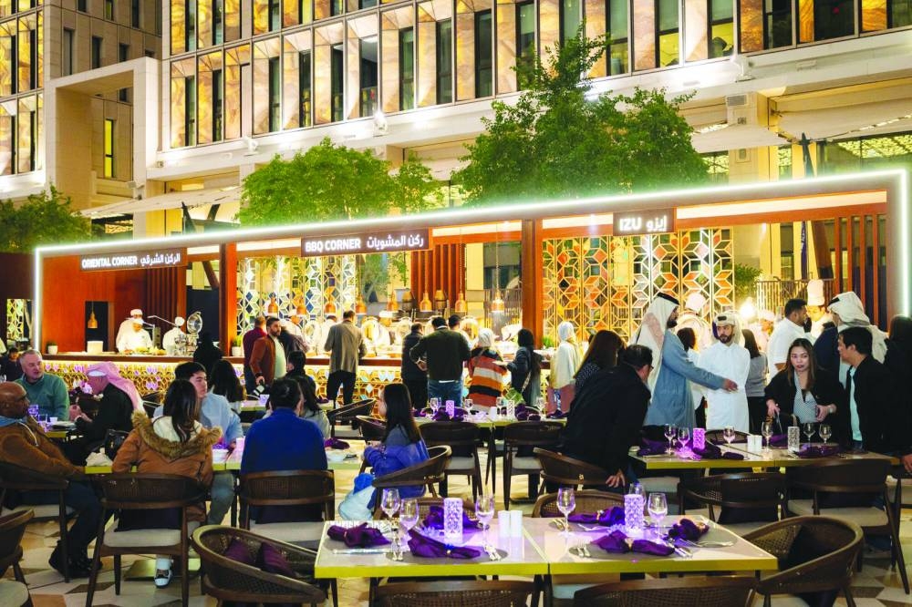 Ramadan at Hosh Msheireb, inspired by traditional Qatari family gatherings, will also conclude tomorrow.