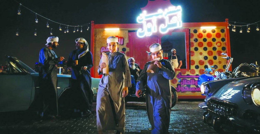 Throwback Food Festival at Old Doha Port.