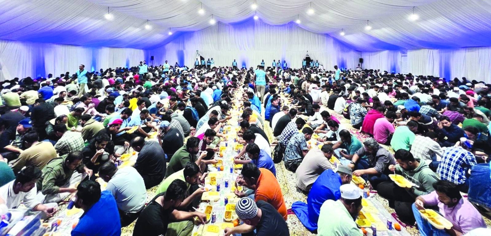 Zero-Waste Iftar at Minaretein Centre.