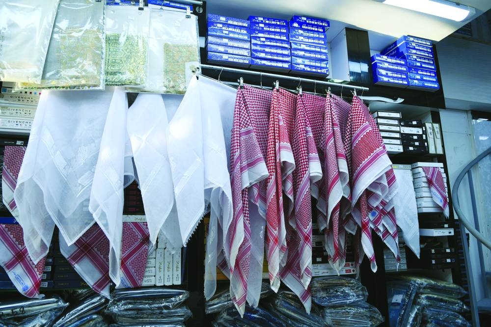 Outlets at Souq Al Ali are popular for clothes and accessories. PICTURE: Shemeer Rasheed