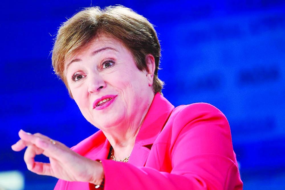 IMF’s managing director Kristalina Georgieva.