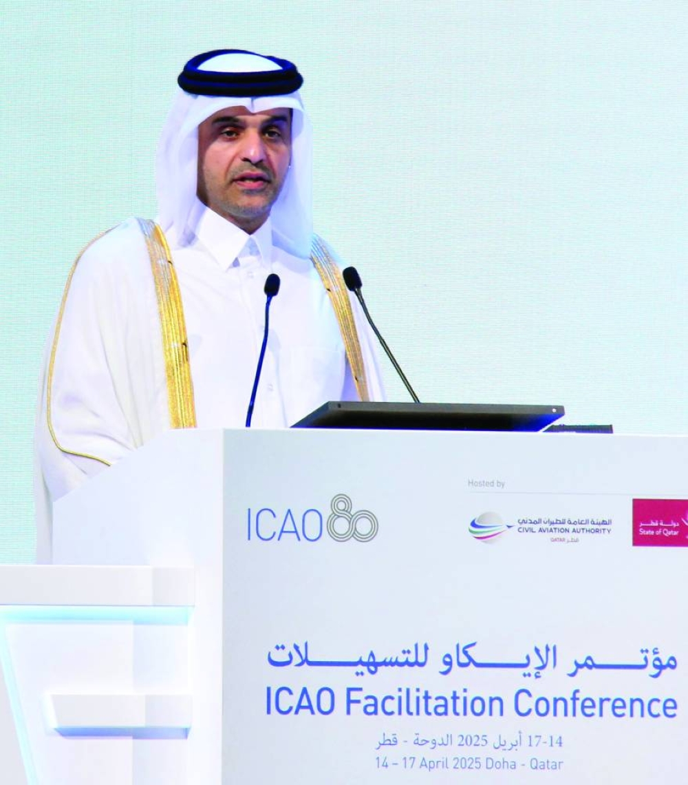 HE the Minister of Transport Sheikh Mohammed bin Abdulla bin Mohammed al-Thani. PICTURE: Thajudheen.