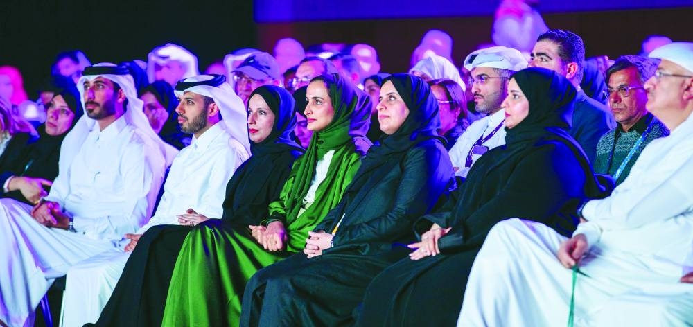 HE Sheikha Hind bint Hamad al-Thani, Vice Chairperson and CEO of Qatar Foundation, attended yesterday the opening of the inaugural BilAraby Summit