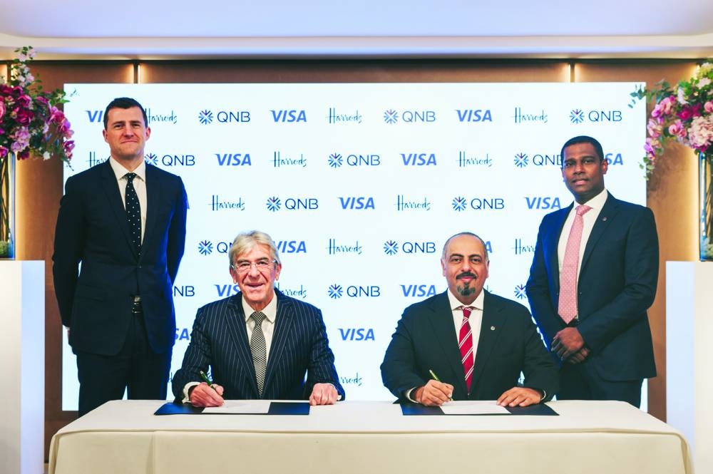 
The collaboration will see the launch of the QNB Harrods co-branded Visa credit cards exclusively in Qatar, offering customers an unprecedented blend of superior, convenient and secured payment method 