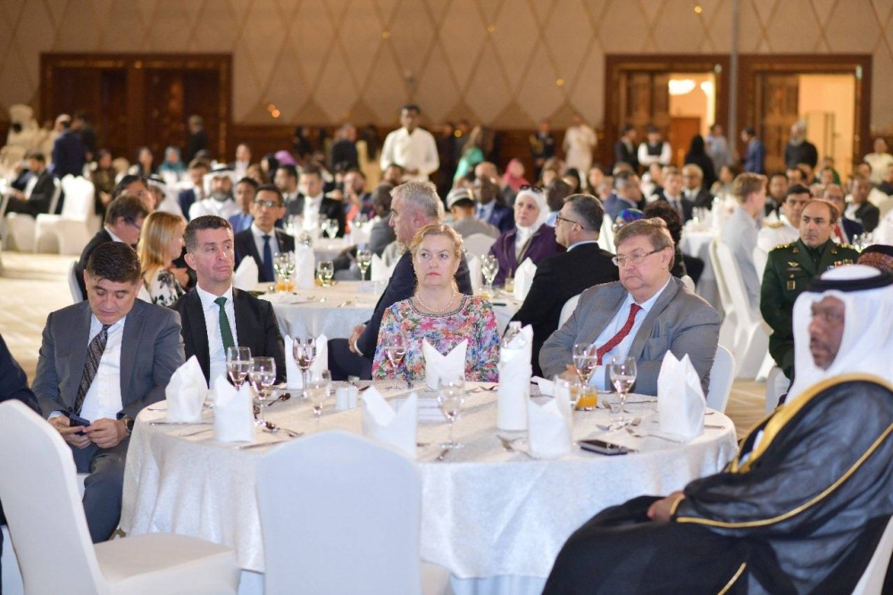 A view of dignitaries at the reception. 