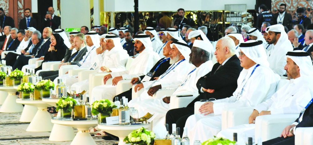 A view of the audience at the opening session of Global Security Forum 2025 on Monday.