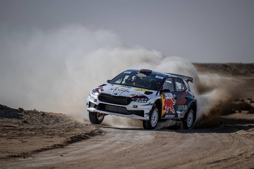 Qatar&#039;s Nasser Saleh al-Attiyah leads the MERC after two rounds