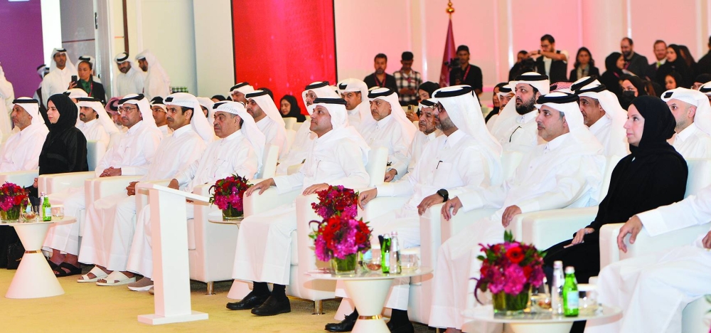 Dignitaries at the official launch of the National Data and Statistics Strategy.