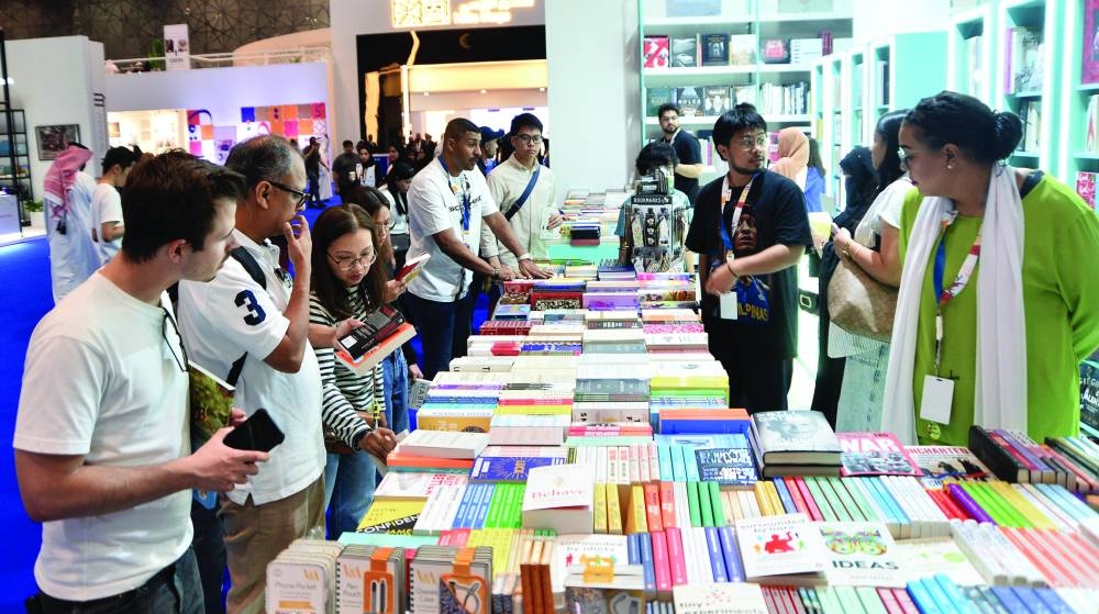 DIBF is attracting readers from all age groups. A scene from Friday. PICTURES: Shaji Kayamkulam