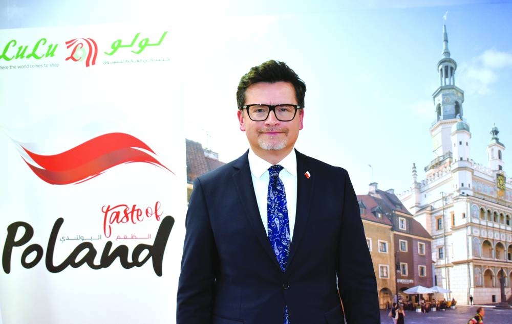 Polish head of Mission in Doha, Tomasz Sadzinski. PICTURES: Thajudheen