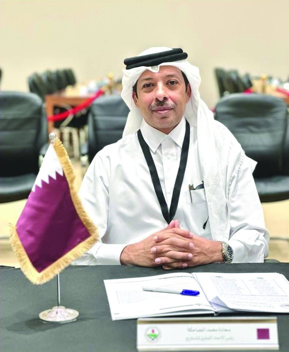 
Mohammed al-Mudahka, President of the Qatar Chess Association. 