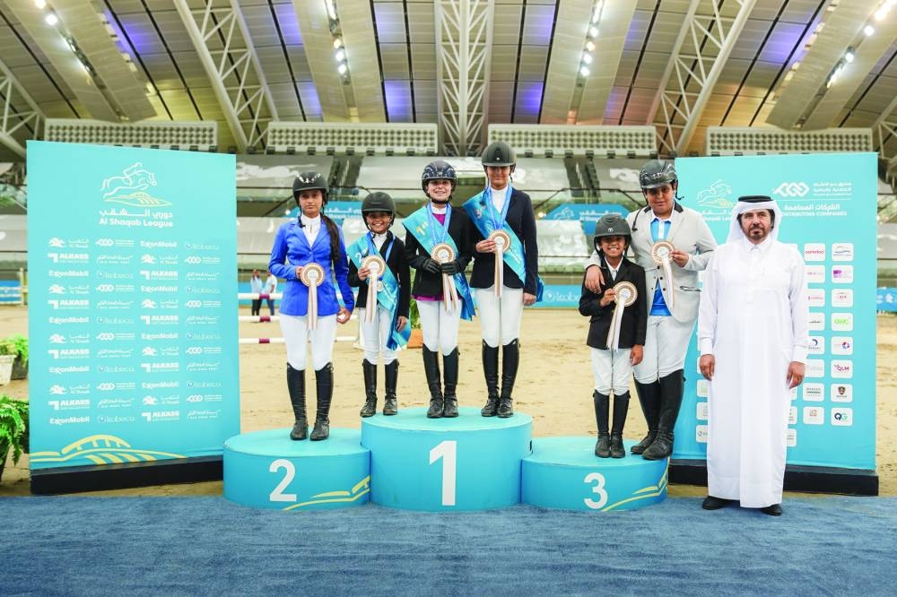 Introductory Class Optimum Time 80cm podium winners.