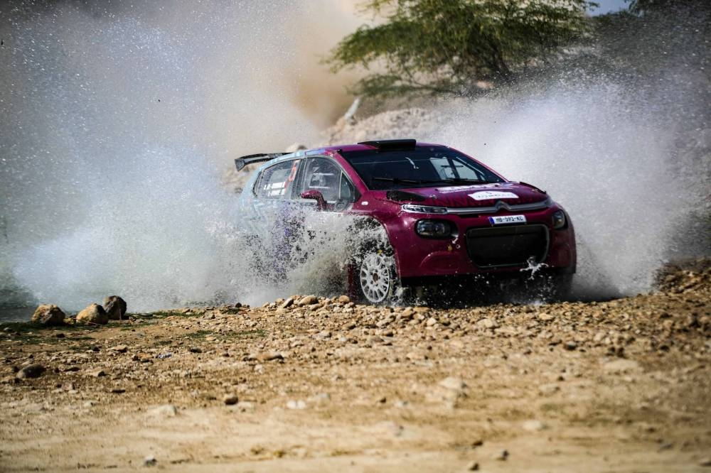 Qatar’s Nasser Saleh al-Attiyah and his Spanish co-driver Candido Carrera hold a 13.5-second advantage.