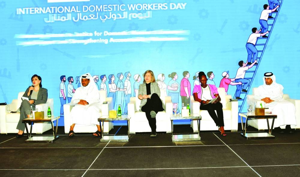 A panel discussion during the programme.