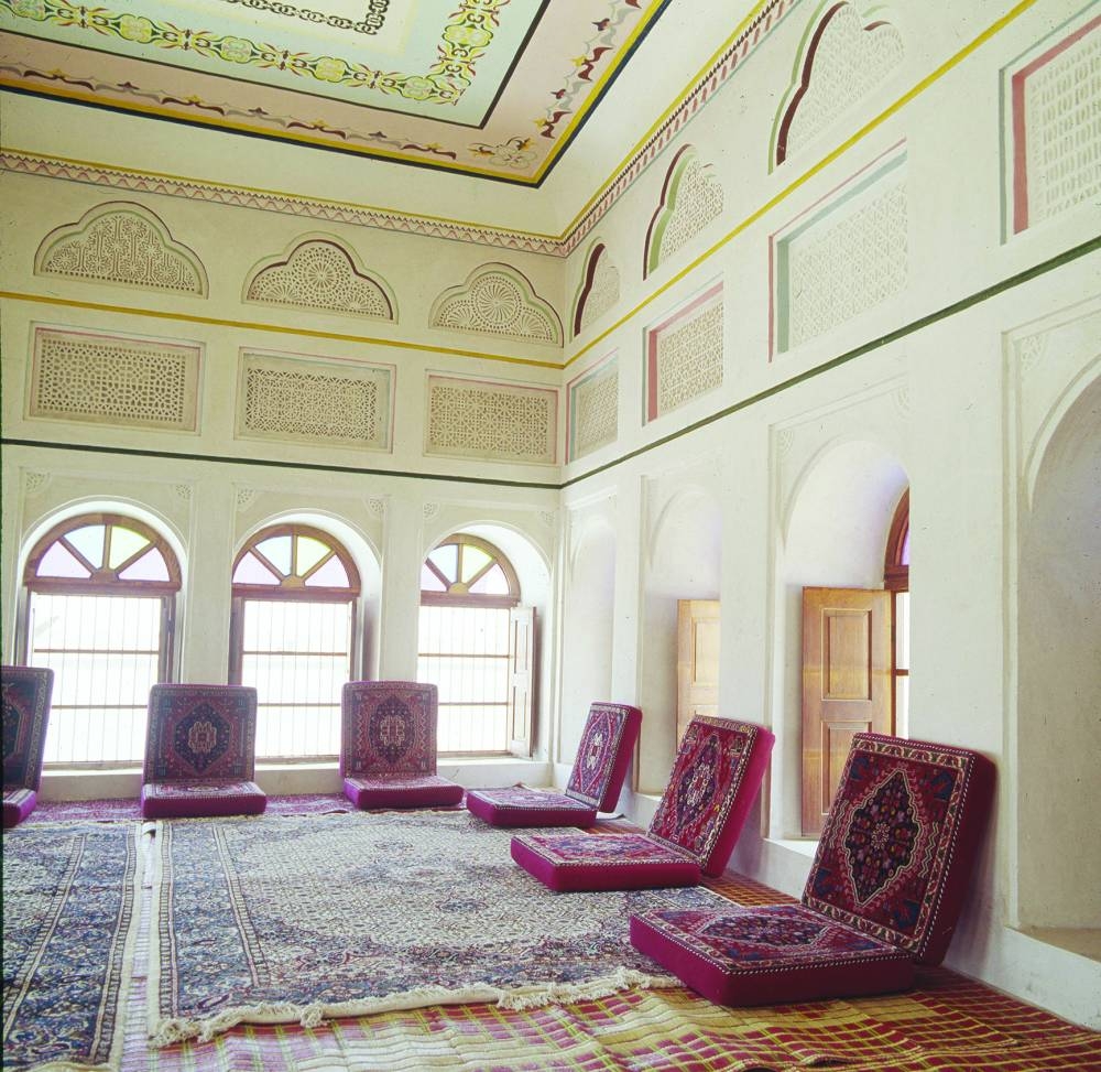 An interior view of erstwhile Qatar National Museum