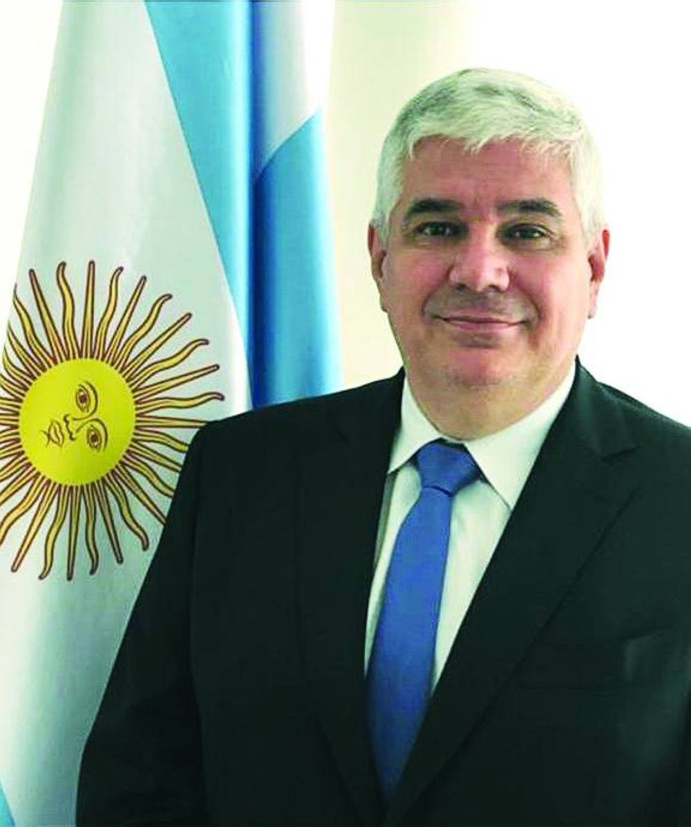 Argentine ambassador Guillermo Nicolas (supplied picture)