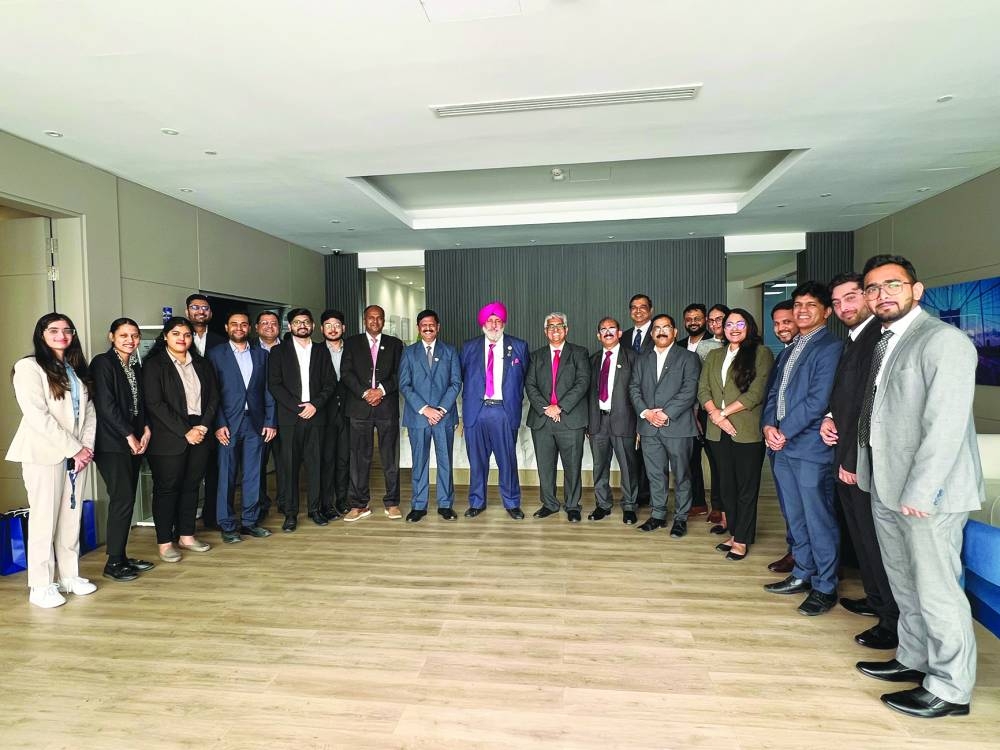 KPMG in Qatar welcomed a high-level Institute of Chartered Accountants of India delegation led by Charanjot Singh Nanda in Doha Monday.