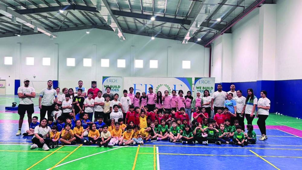 The participants and trainers at the EROE Summer Camp