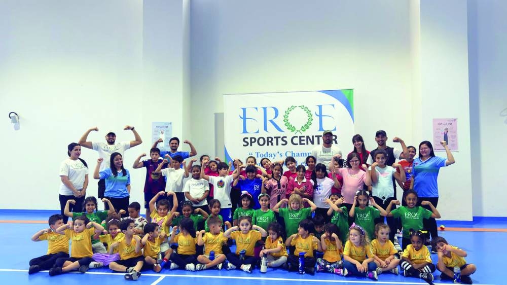 Some of the participants in the EROE Summer Camp.