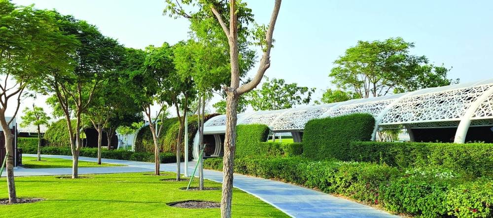 
Al Gharrafa Park is one of the top summer destinations for everyone seeking to follow a healthy lifestyle. PICTURES: Thajudheen 