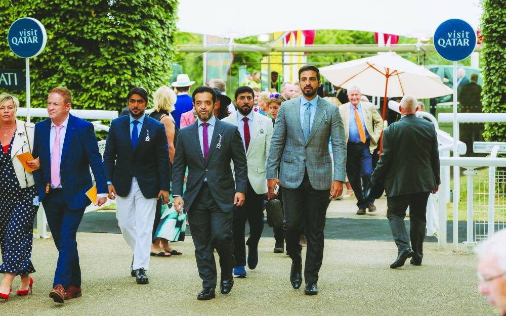 Saad bin Ali AlKharji at the event.