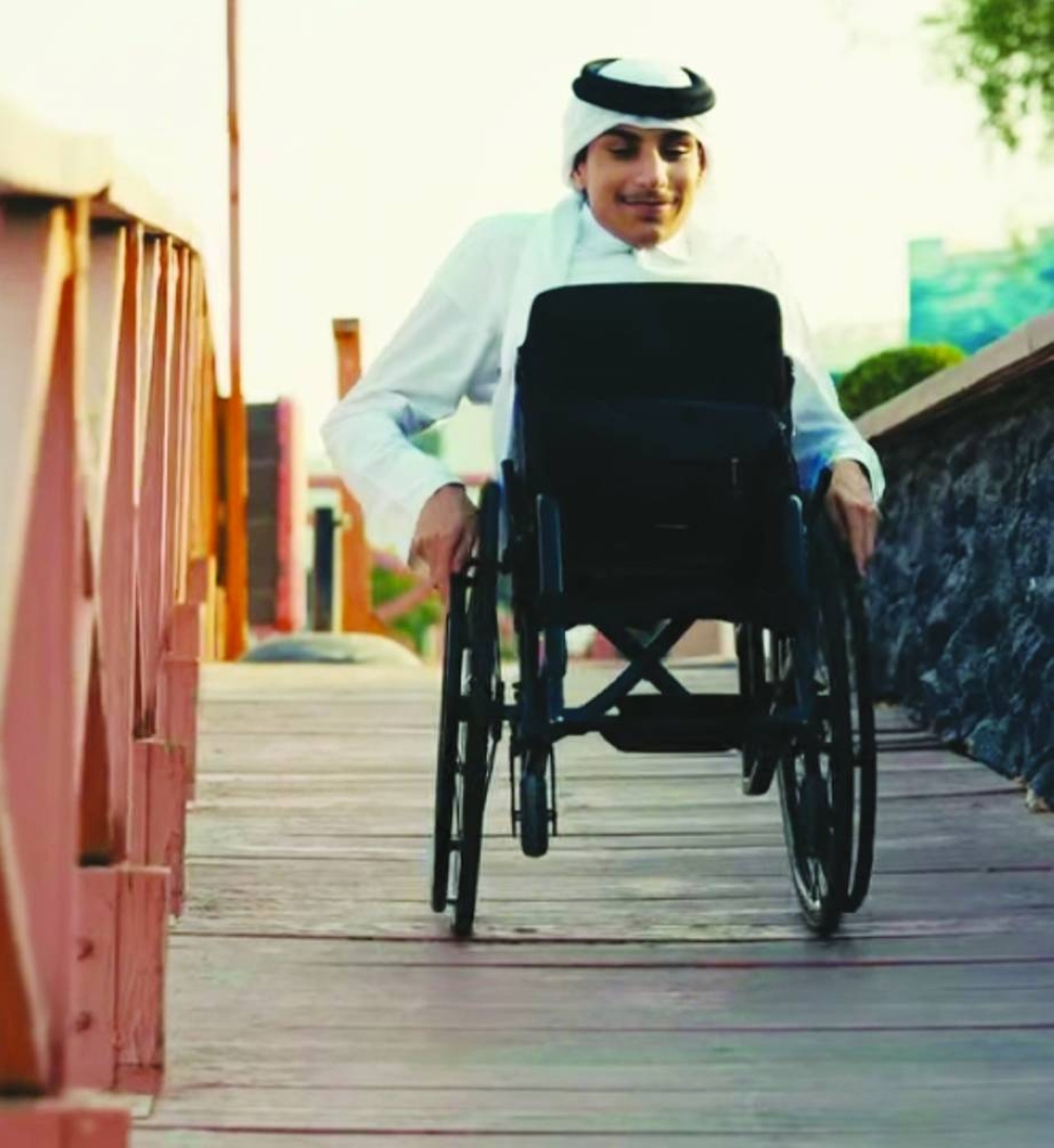 Ghanim al-Muftah cites Qatar's seamless accessibility for people with disabilities. – Screengrab