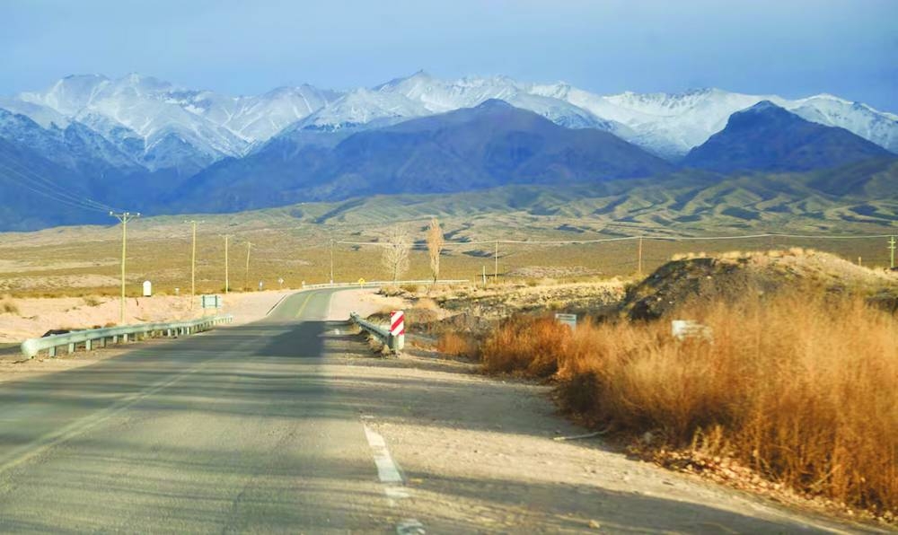 
A general view of the 149 National Route, in Mendoza, Argentina. (REUTERS/File Photo) 