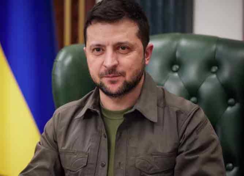 Ukrainian President Volodymyr Zelensky 